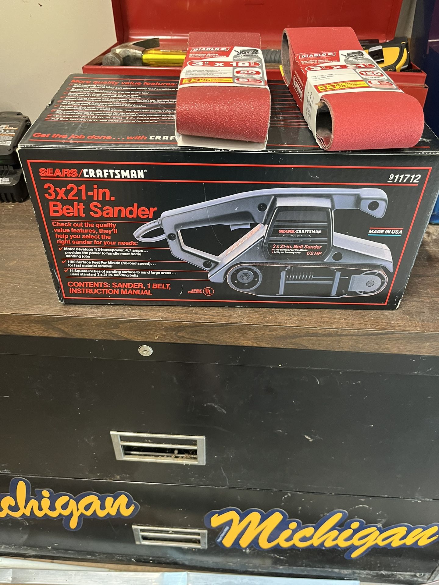Craftsman 3x21” Belt Sander