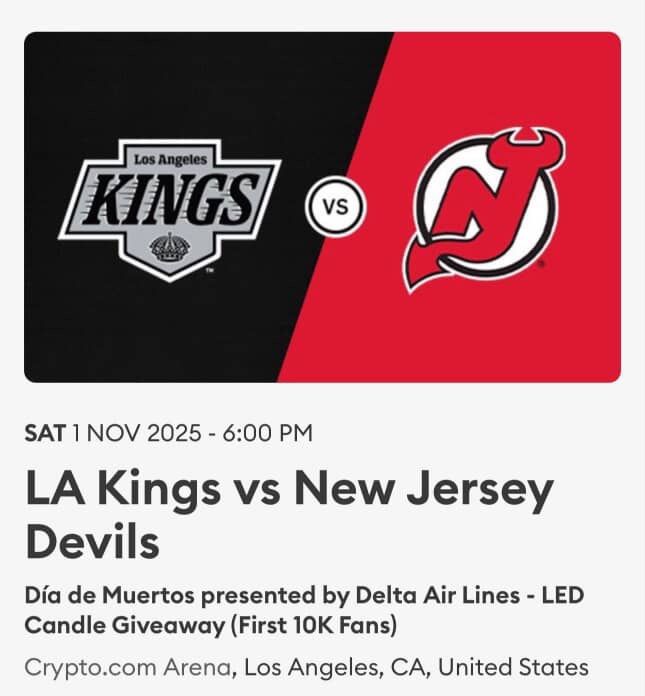Kings Vs Devils