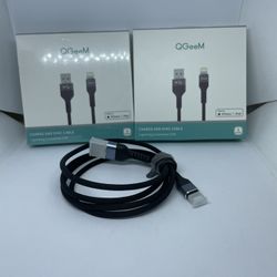 Lot Of Two USb Cable Chargers For iPhone .  New In Box 