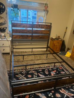 Queen bed frame