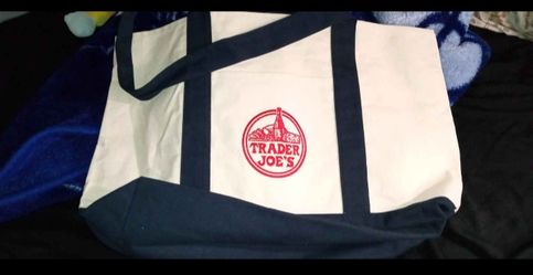 Trader Joes Large Canvas Tote