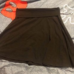 Juniors Black Skirt