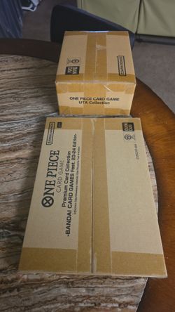 One piece card collection boxes (seal)