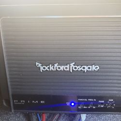 500 Watt Rockford Fosgate Amp