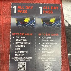 Paintball Passes 