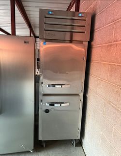 True Commercial Stainless Steel Refrigerator And Freezer