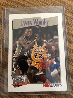 James worthy Supreme Court Card 1991-92