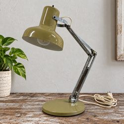 Vintage Art Specialty Co France MCM Adjustable Architect Desk Lamp Working