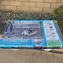 Folding Dog Crate