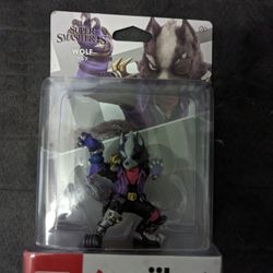 Super Smash Bros Wolf Amiibo 