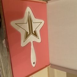 Jeffree Star White And Gold Mirror 