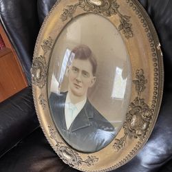 Large Bubble Glass Frame 