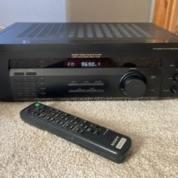 Sony STR DE135 stereo receiver home theater With Remote
