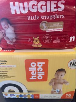 New born diapers