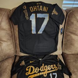 Dodgers ohtani world series champions Jersey