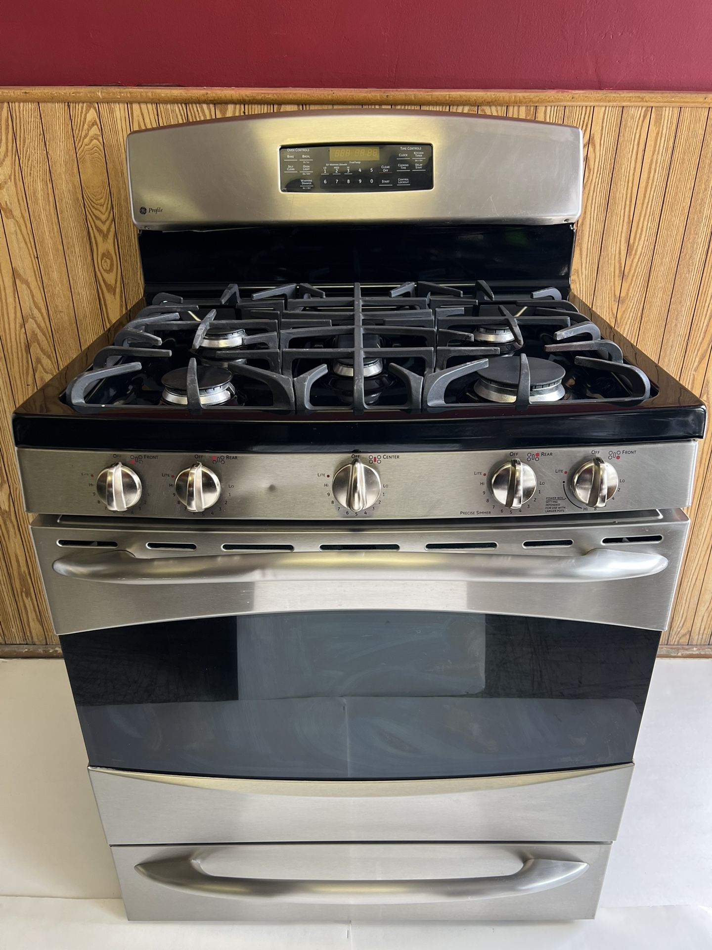 Stove Gas G.E 5 Burners