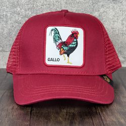 Goorin bros The Farm Animal Gallo The Mexican Rooster Trucker Hat Exclusive Holo Tags Labels New