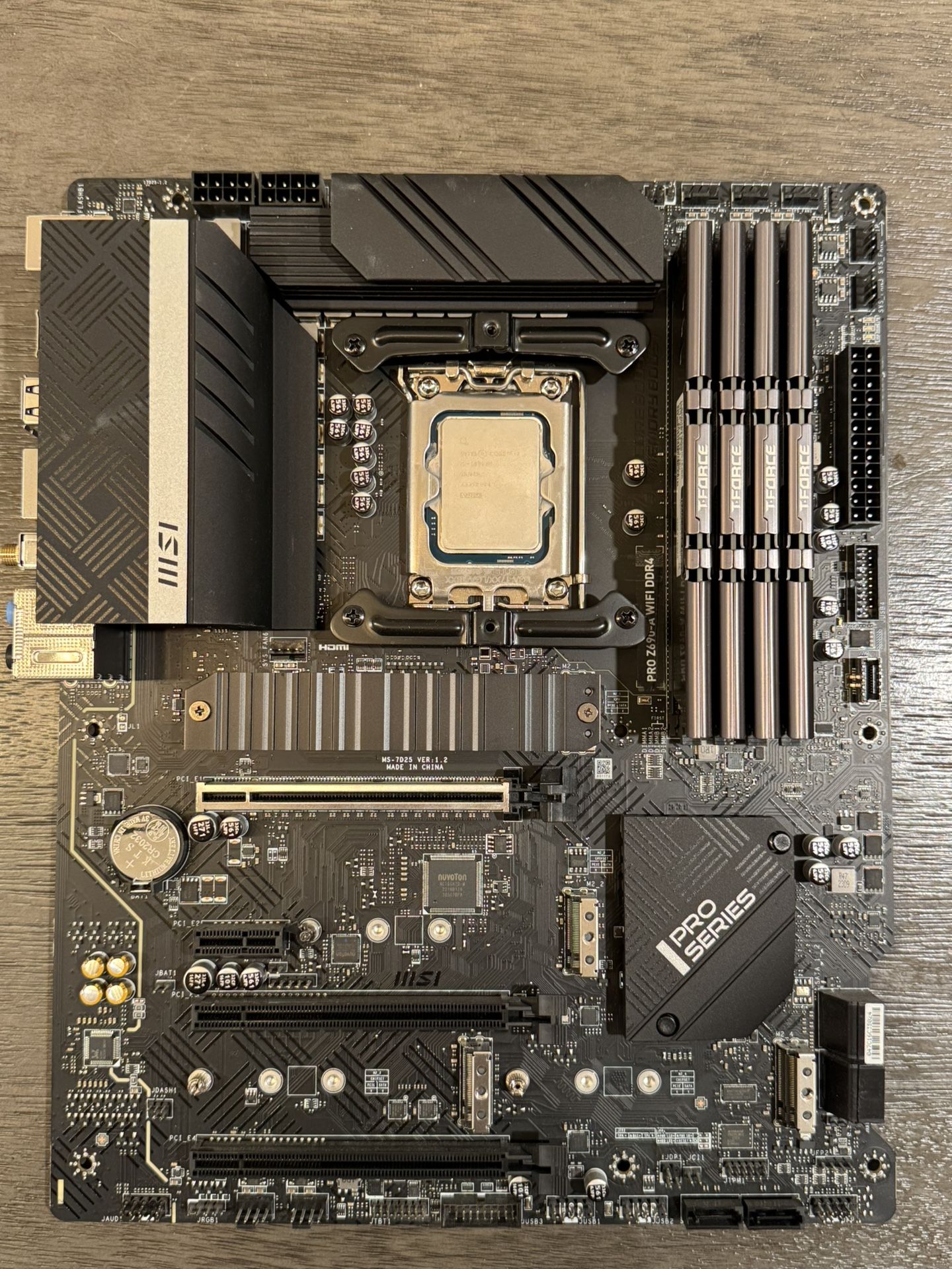 i9 14900k CPU, Motherboard, and 32GB RAM Combo