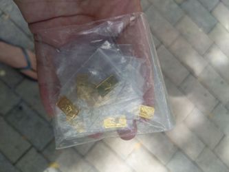 Gold plated bars
