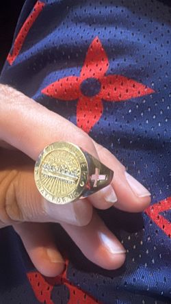 Last super ring 14k 5.3g