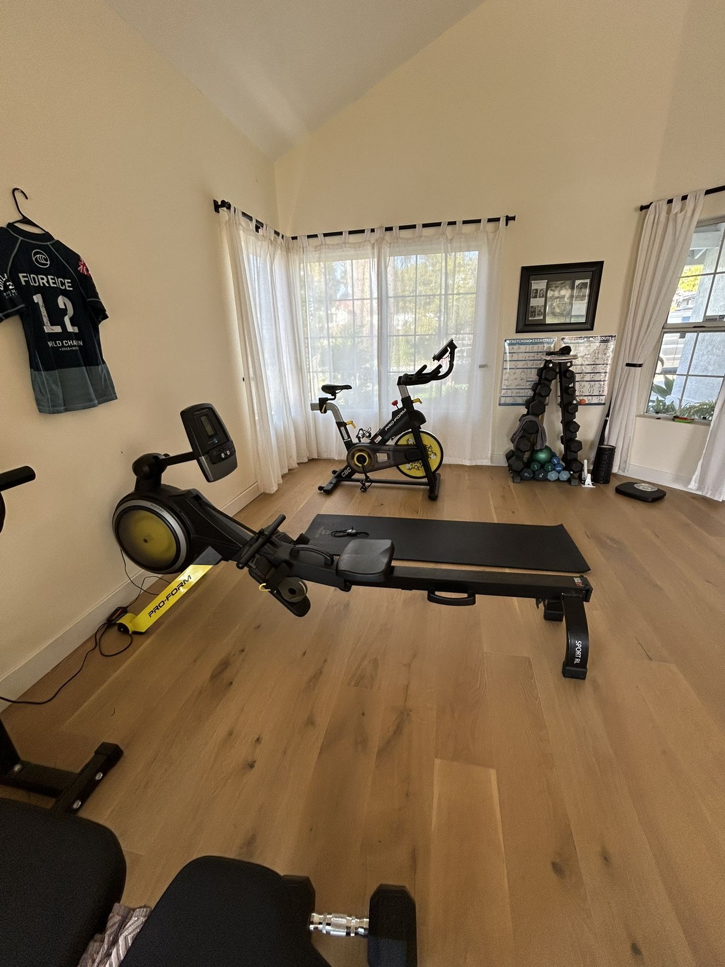 pro form - sport rl stationary row machine. 