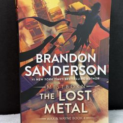 The Lost Metal Paperback Mistborn Book 4 - Brandon Sanderson 2023 Fantasy Novel