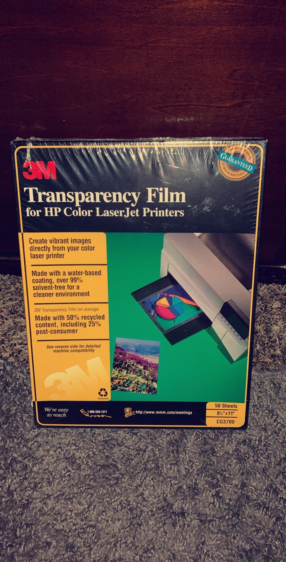 3M Transparency Film for HP Color LaserJet NEW