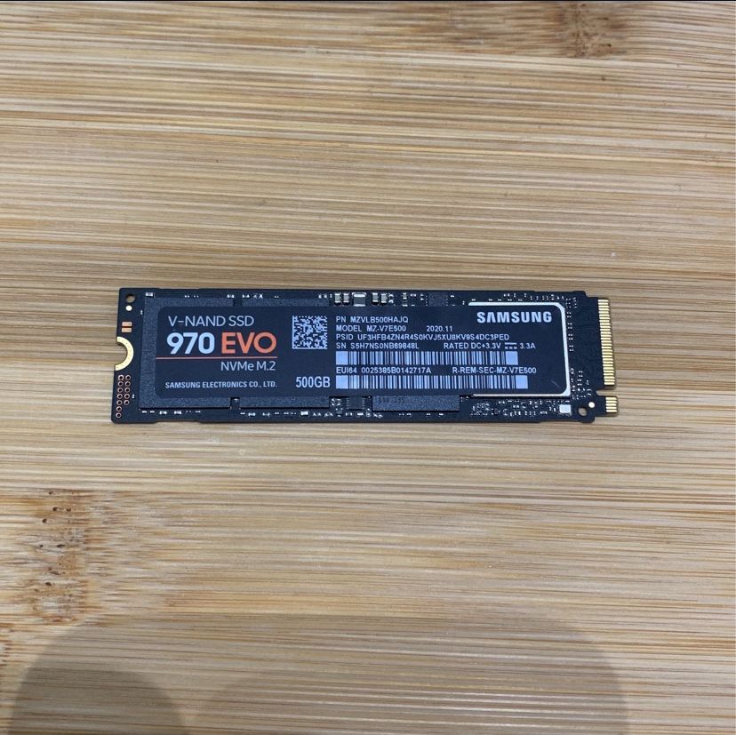 970 EVO M.2 SSD 500GB