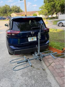 Duel Fat tire bike rack