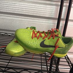 Zoom Kobe 6 Protro Low Grinch Men's Size 11