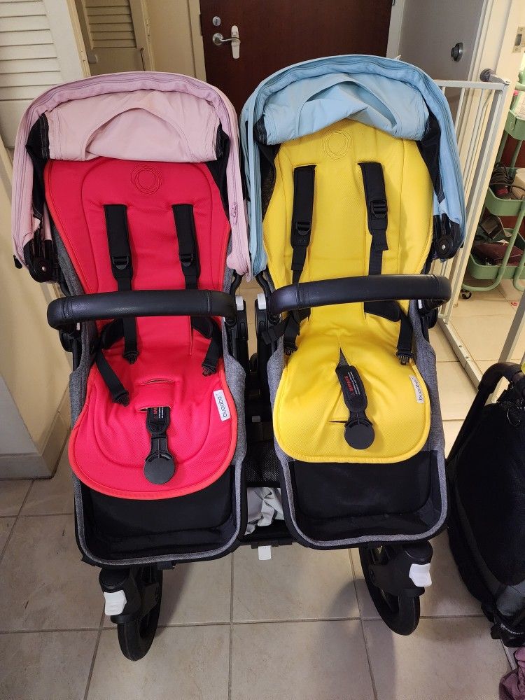 Bugaboo Donkey 3 Double Stroller In Grey Color