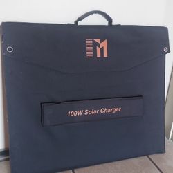 Mesuvida 100 Watt Portable Solar Panel