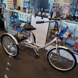 NEW 2025 MANHATTAN TRIKE 1 CHAMPAGNE ADULT TRICYCLE 3 WHEEL SINGLE SPEED CRUISER BIKE