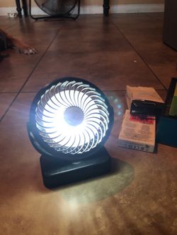Smalll battry powered fan
