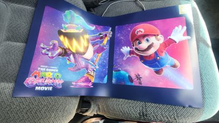 Mario Galaxy movie poster.