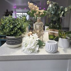 Fake Plants And Vases