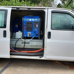 carpet cleaning van!