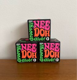Needoh The Groovy Glob - Pink **Brand  New**