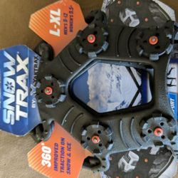 Snowtrax Winter Traction Shoe Wraps