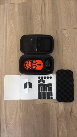 WL Mouse Beast x Pro 8k Wireless Gaming Mouse 39-41g Orange Color Used
