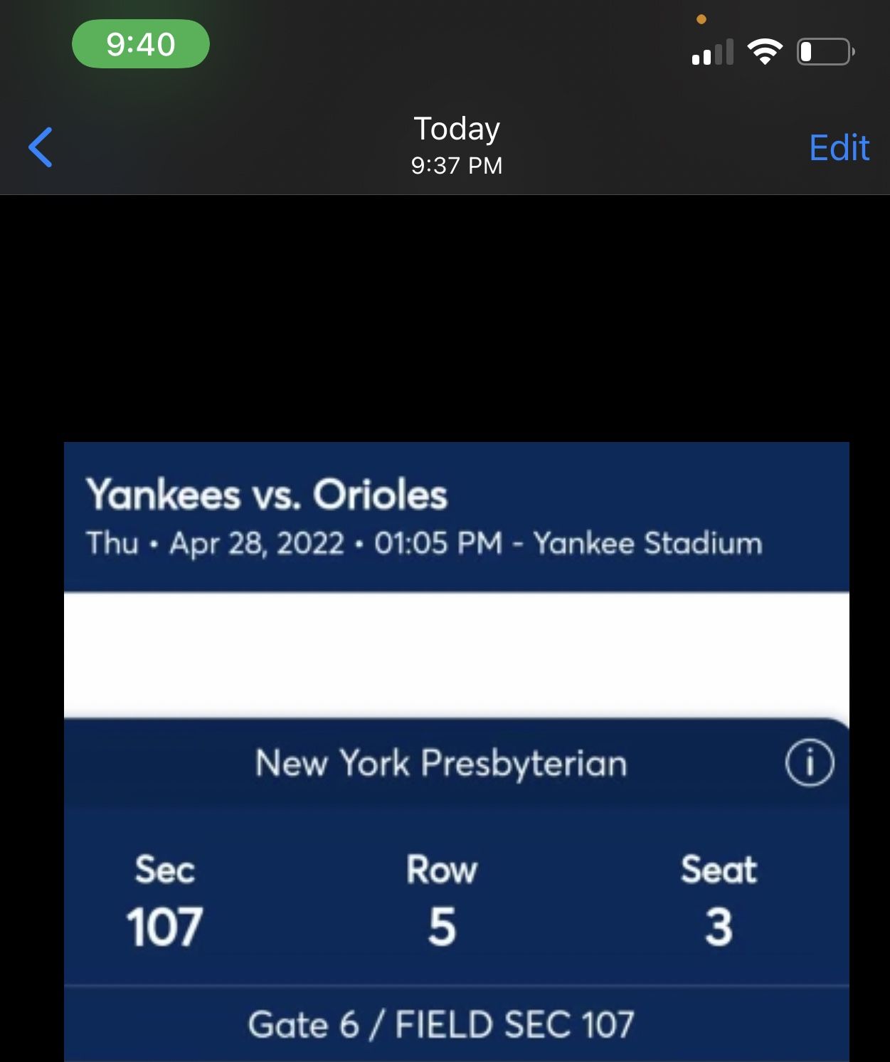 Yankees Tickets 2 For A Really Good Price