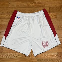 Vintage Russell Athletic 90s Basketball Shorts sz: XXL Y2K High School NCAA