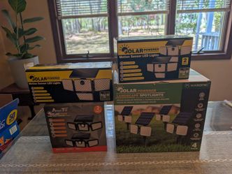 Outdoor solar lights