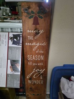 Christmas sign