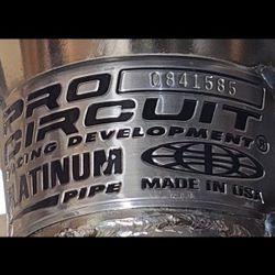 Pro Circuit Racing Development Platinum Pipe Suzuki RM85 '02-23