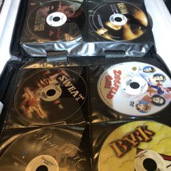 Binder With 100 DVDs