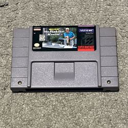 Mark Davis' The Fishing Master Super Nintendo Entertainment System SNES Tested