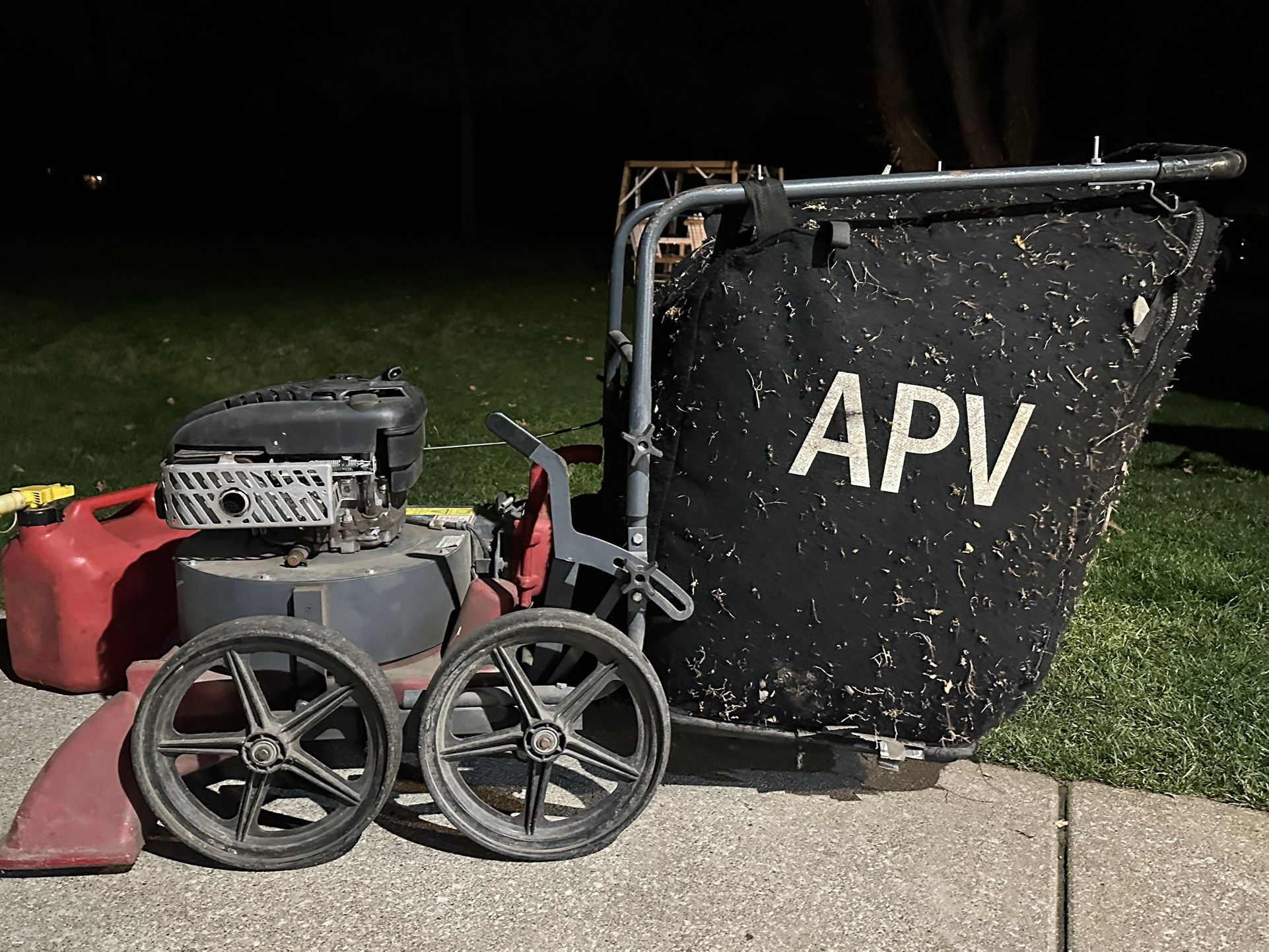 Parker APV Walk Behind Vacuum