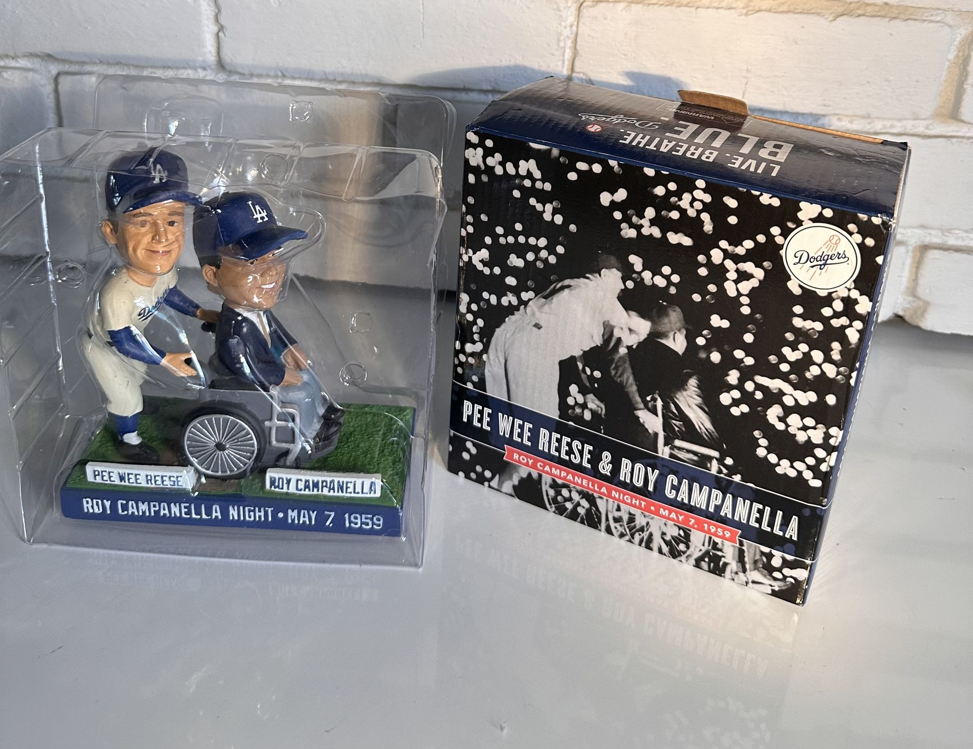 Pee Wee Reese & Roy Campanella ボビングヘッド Pee Wee Reese & Roy Campanella ボビングヘッド