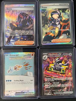 4 Pokemon Obsidian Flames Special Illustratrion Rares